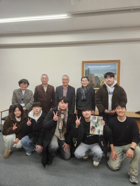 国立韓京大学の教授・学生が来学されました