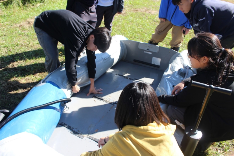 未来の科学者を育てる。滝川高校SSH×宮島沼「環境調査実習」