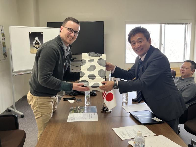 アメリカ・パデュー大学の国際交流担当者が来学されました