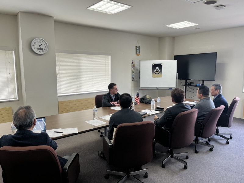 アメリカ・パデュー大学の国際交流担当者が来学されました