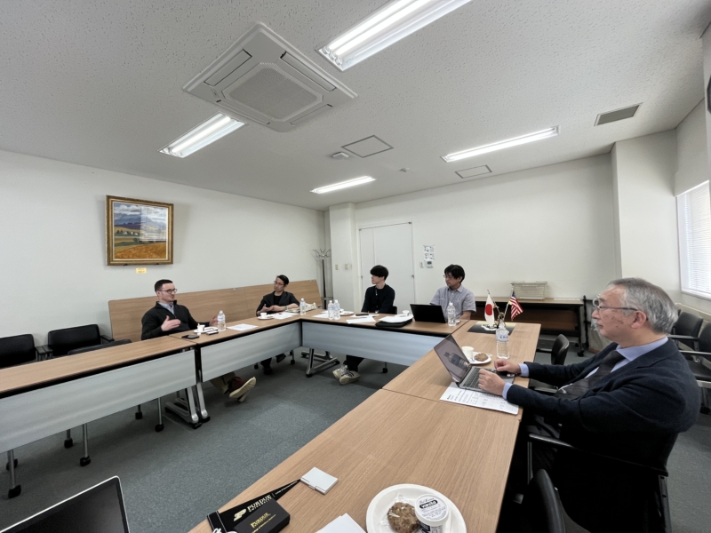 アメリカ・パデュー大学の国際交流担当者が来学されました