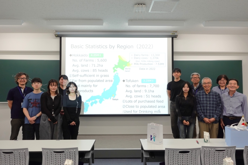 国立韓京大学（韓国）の教授・学生が来学されました